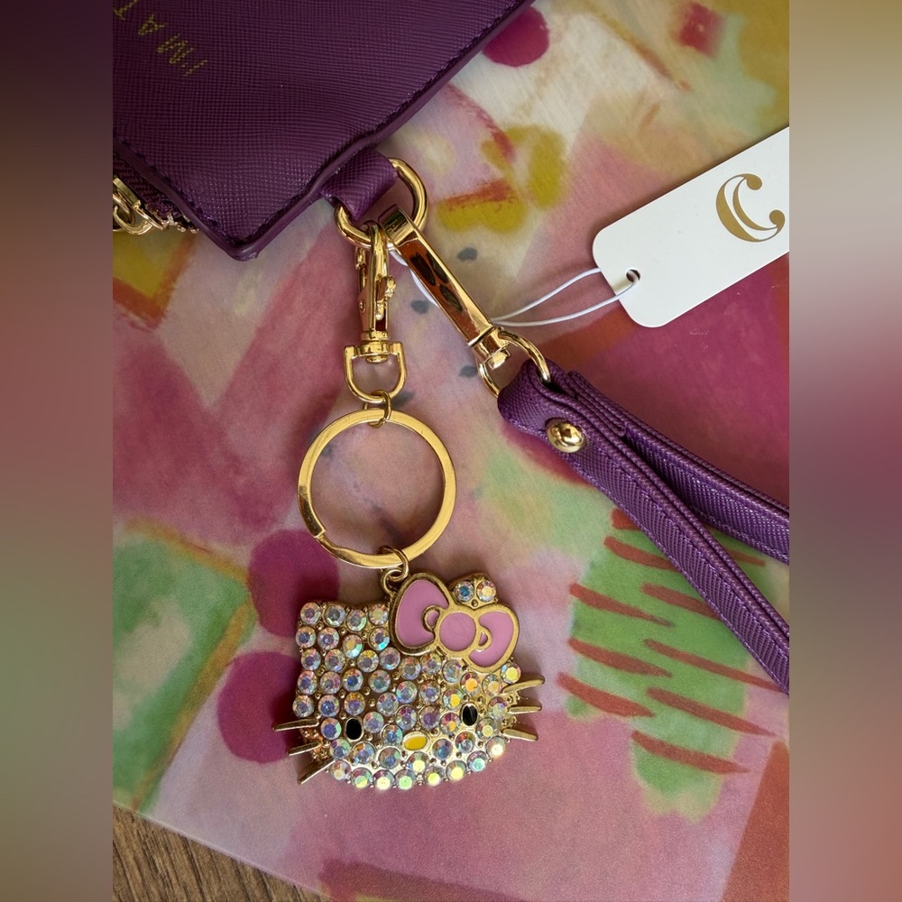 Teacher Appreciation Bundle - Wristlet, Hello Kitty Bag Charm & Pouch w/Gifts - Picture 4 of 8